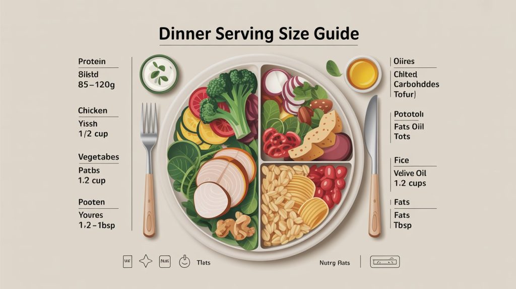 Serving Sizes for Dinner: Portion Guide for Balanced