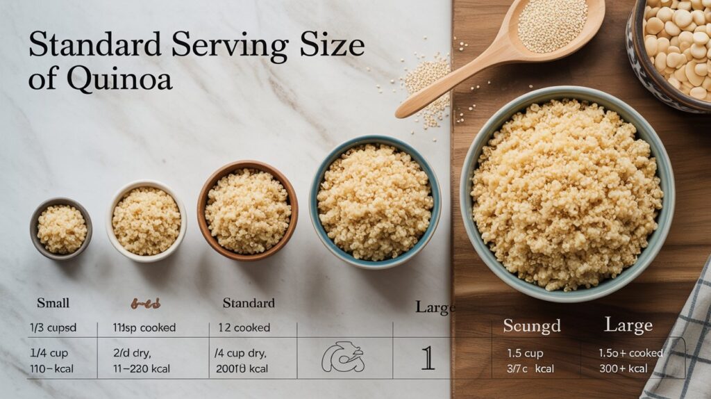 Standard Serving Size of Quinoa