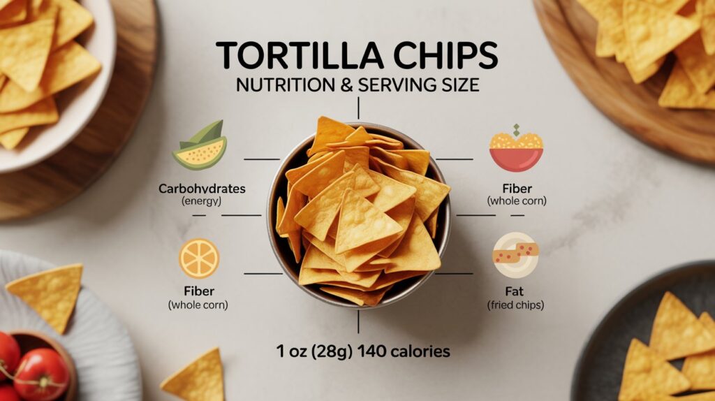 Tortilla Chips Serving Size And Nutrition