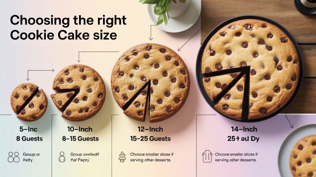 Choosing The Right Cookie Cake Size