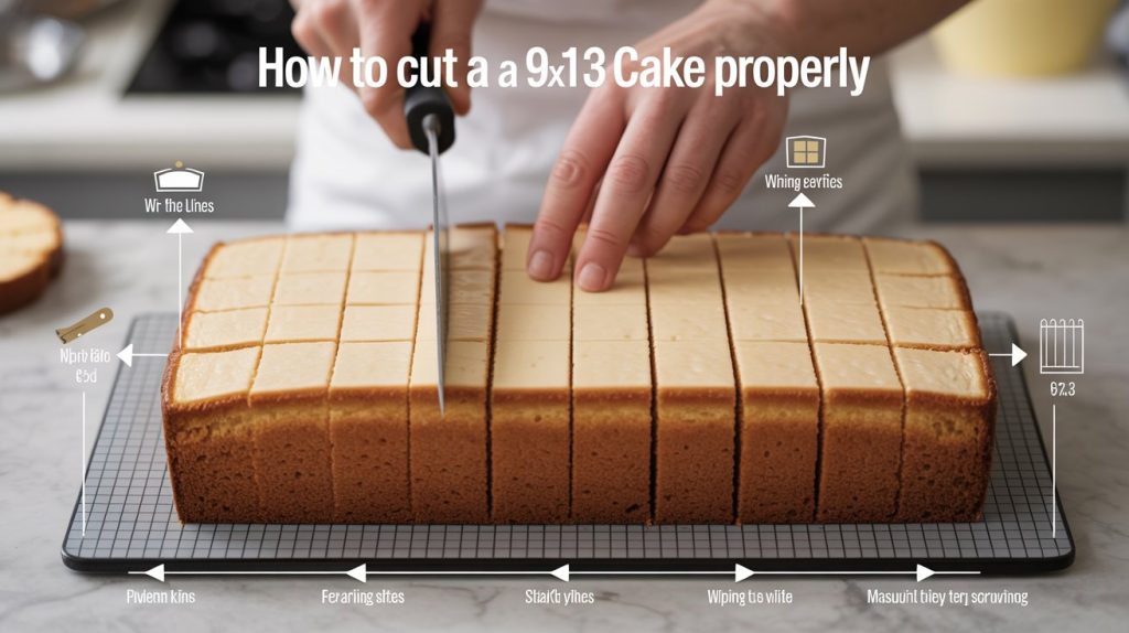How To Cut A 9x13 Cake Properly