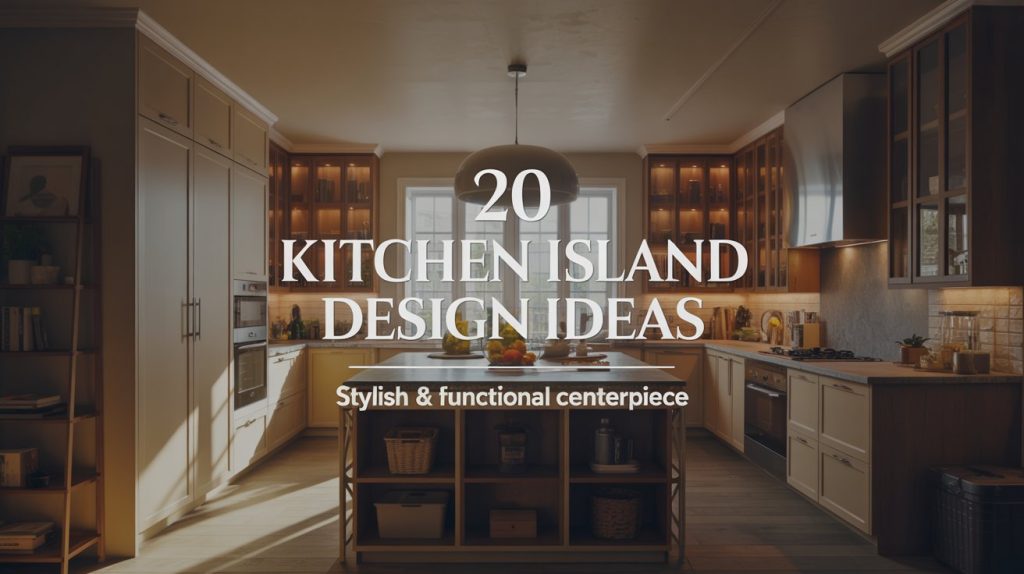 20 Kitchen Design Ideas with Island for a Functional Layout