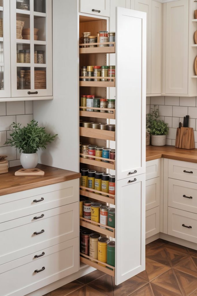 Slim Pull-Out Pantry