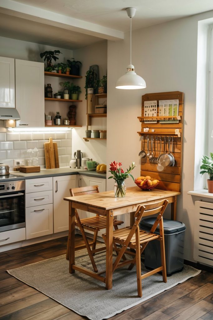 Foldable or Drop-Leaf Table