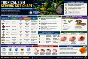 Tropical Fish Serving Size Chart: Guide To Fish Feeding Portions