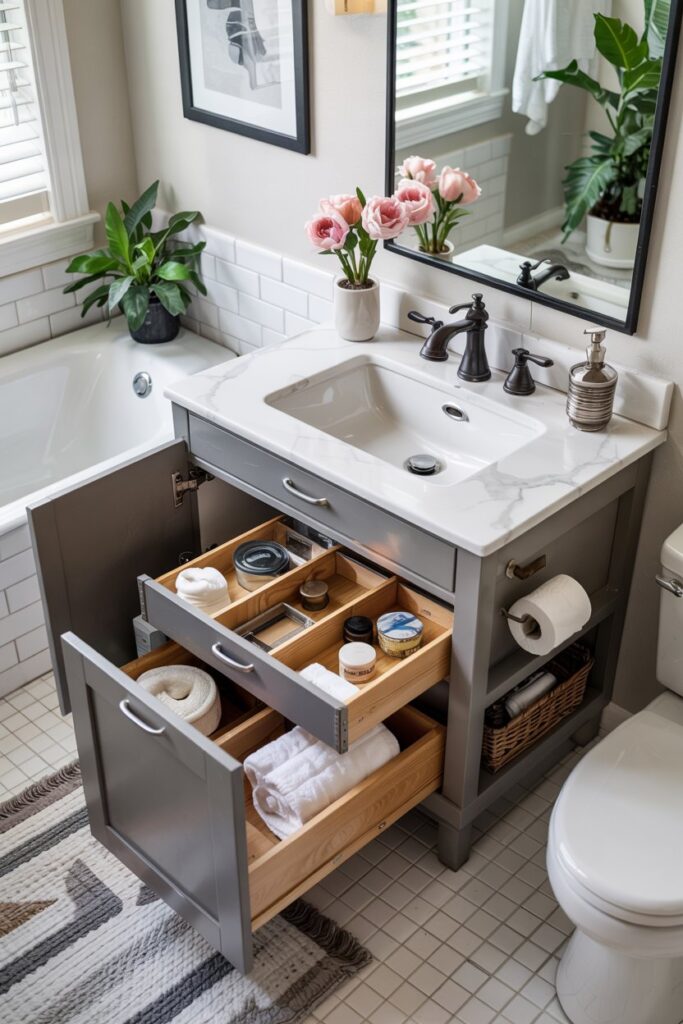 Under-Sink Pull-Out Storage