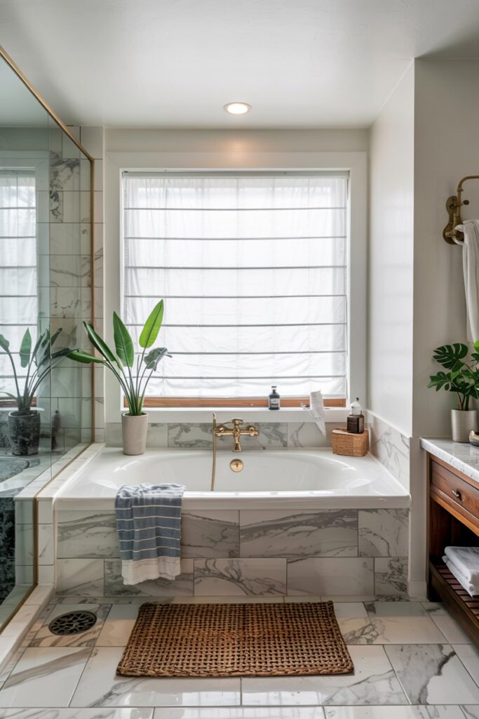 Bathtub Side Hidden Compartments