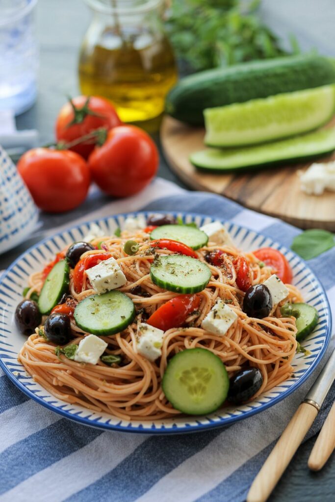 Cold Mediterranean Pasta