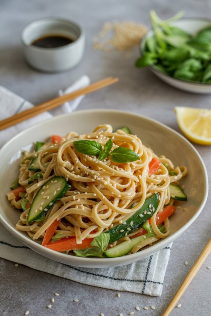 Cold Sesame Noodle Pasta