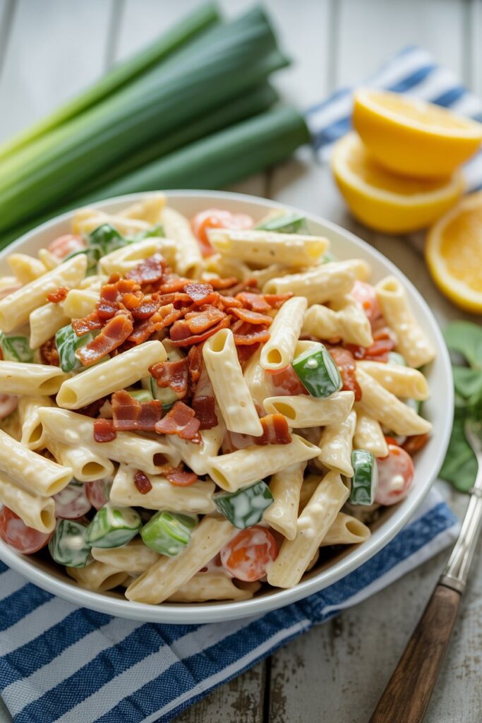 Creamy Ranch Pasta Salad
