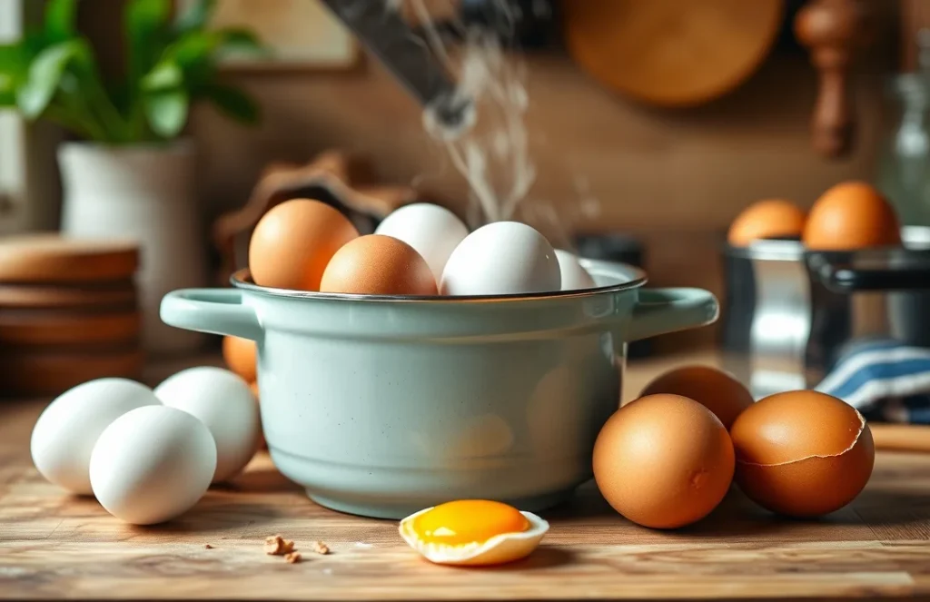 Perfectly Boiled Eggs: Mastering the Art of Cooking 6 at a Time
