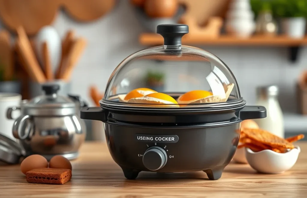 Using an Egg Cooker