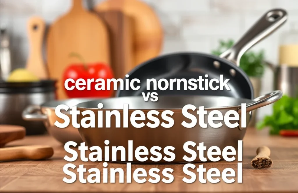 Ceramic Nonstick vs Stainless Steel