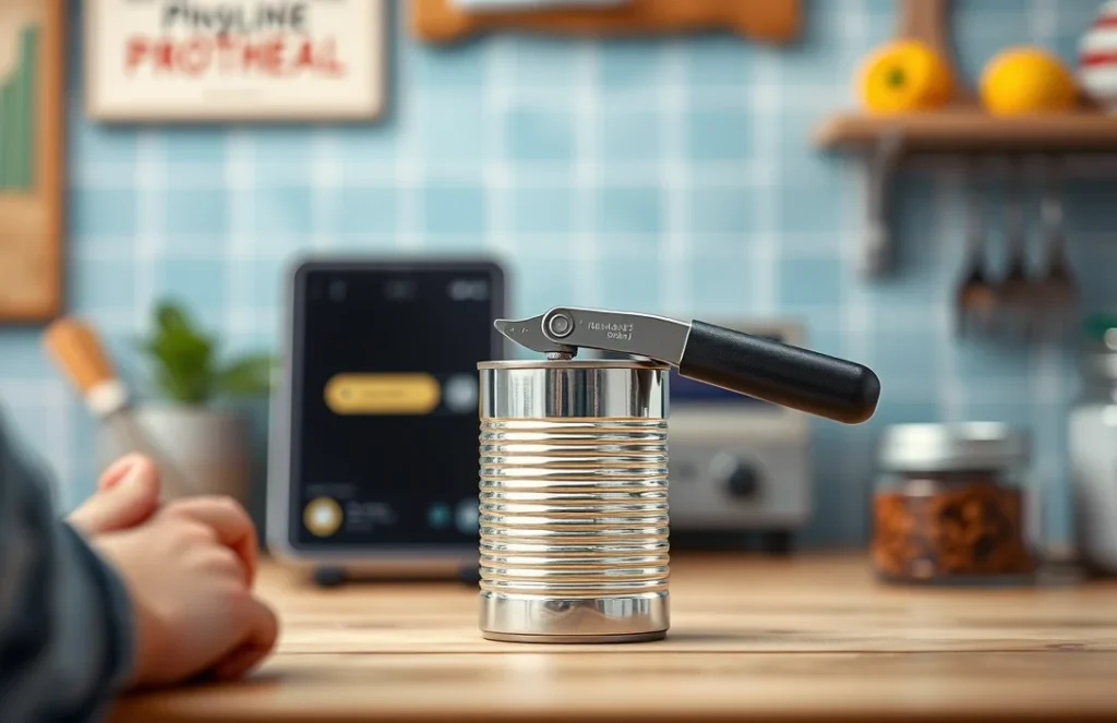 Using a Can Opener Using a Can Opener