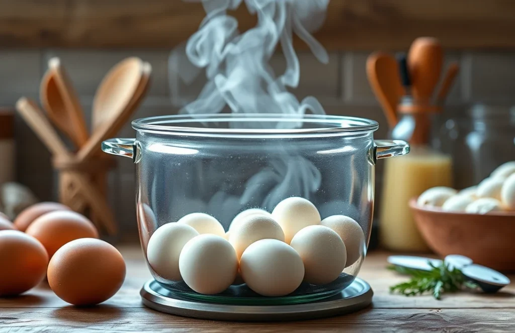 Easy way to boil eggs