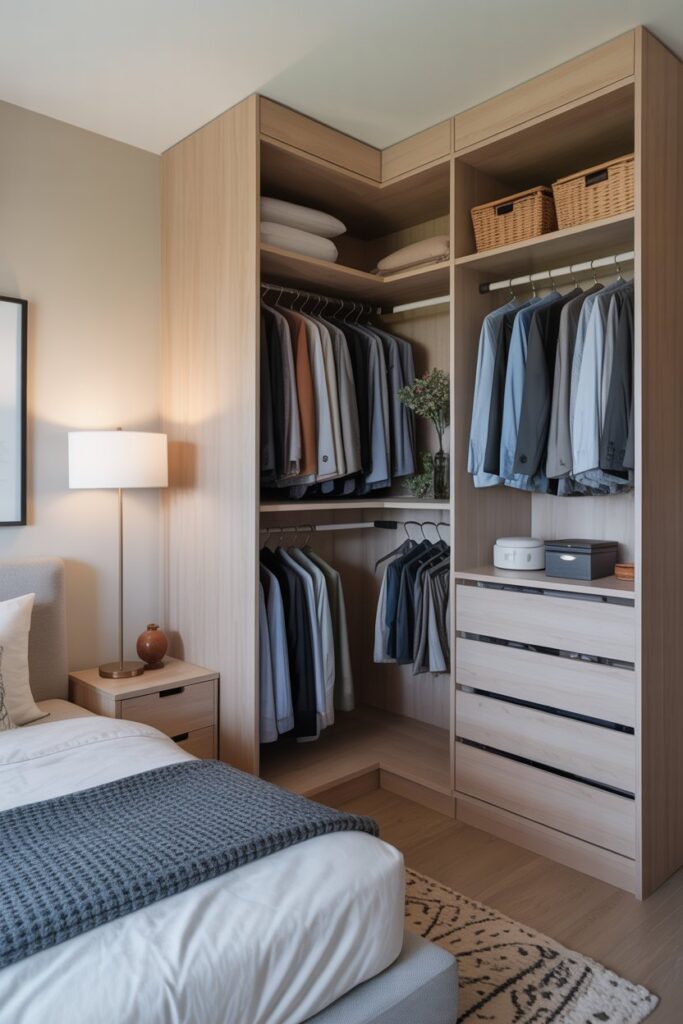 Floor-to-Ceiling Corner Closet