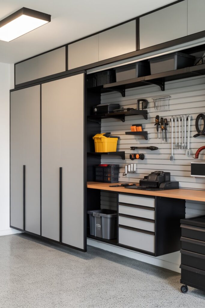 Sliding Wall Panel Storage