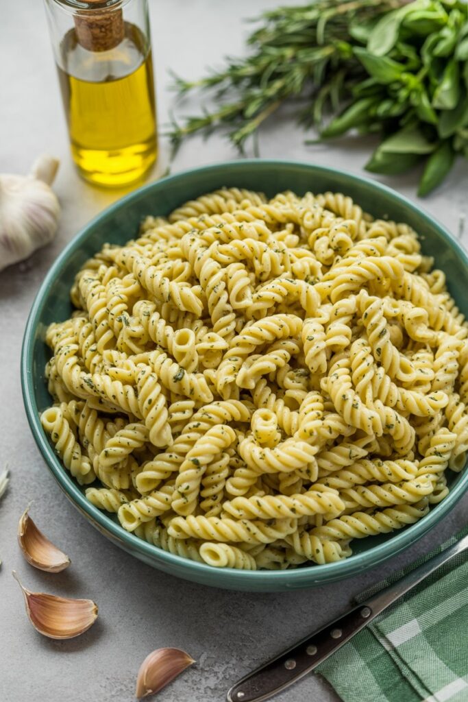 Garlic Herb Pasta Salad Dinner