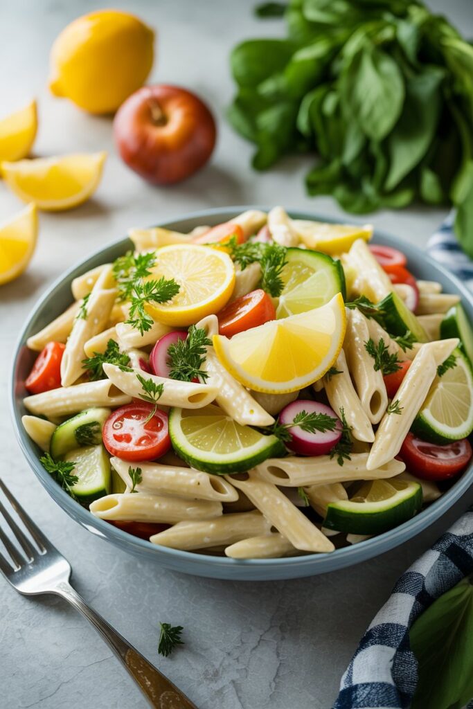 Greek Yogurt Pasta Salad