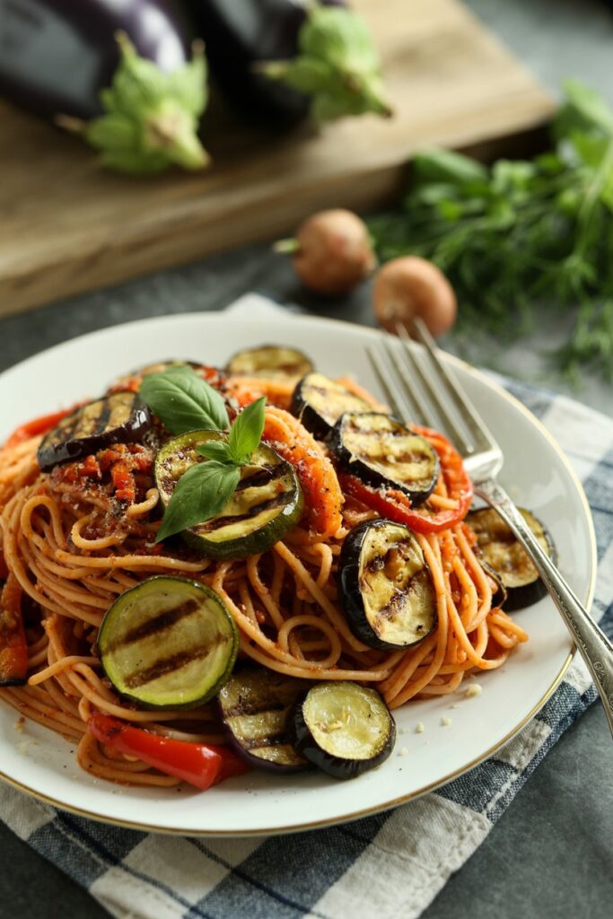 Grilled Vegetable Pasta
