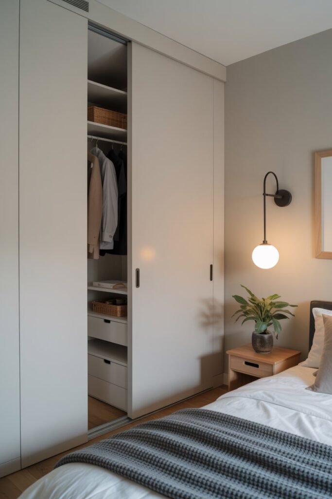 Hidden Closet Sliding Door