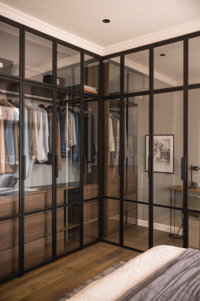 Industrial Metal Frame Doors