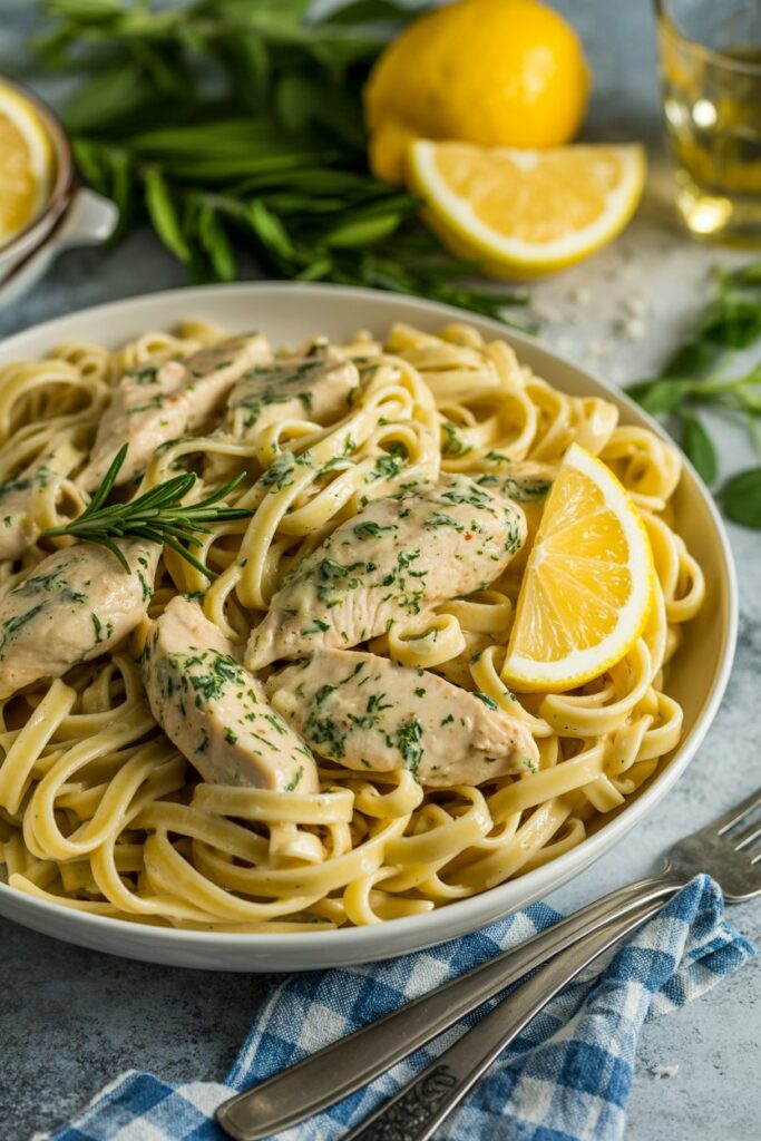 Lemon Butter Chicken Pasta