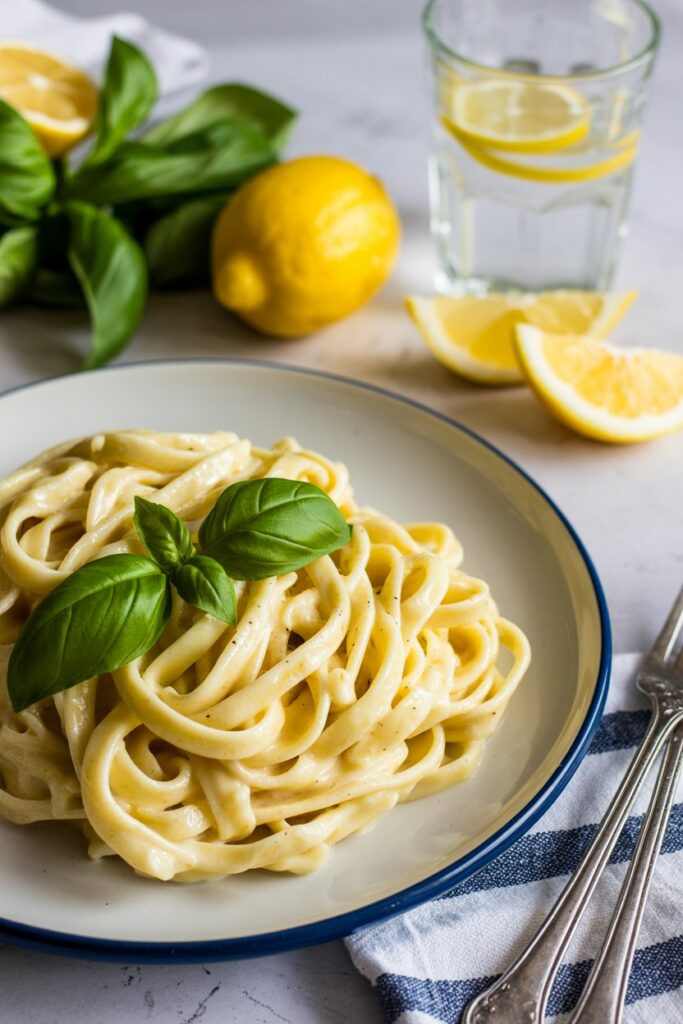 Lemon Ricotta Summer Pasta