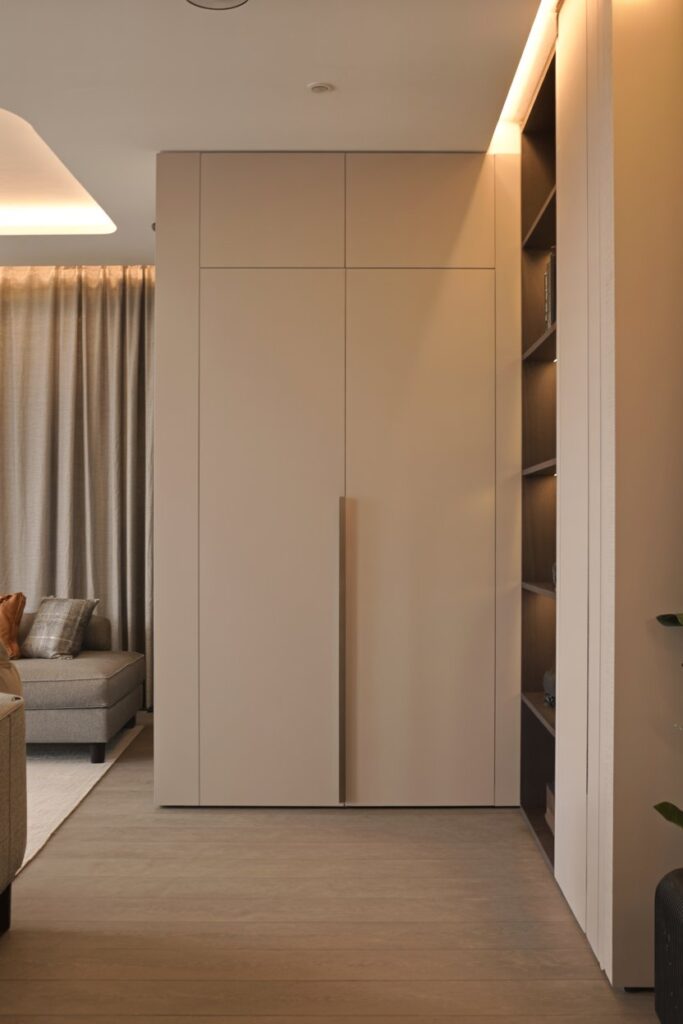 Floor-to-Ceiling Panel Door