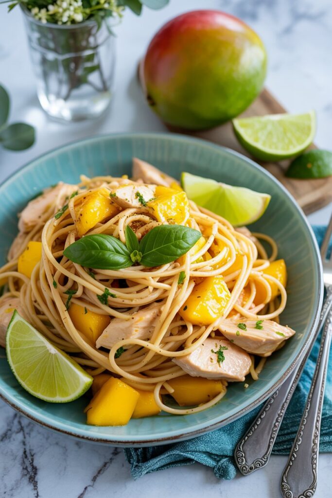 Mango Chicken Pasta