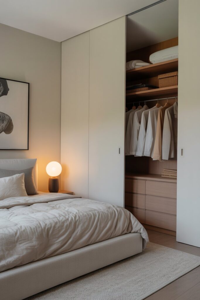 Hidden Closet Door Wall