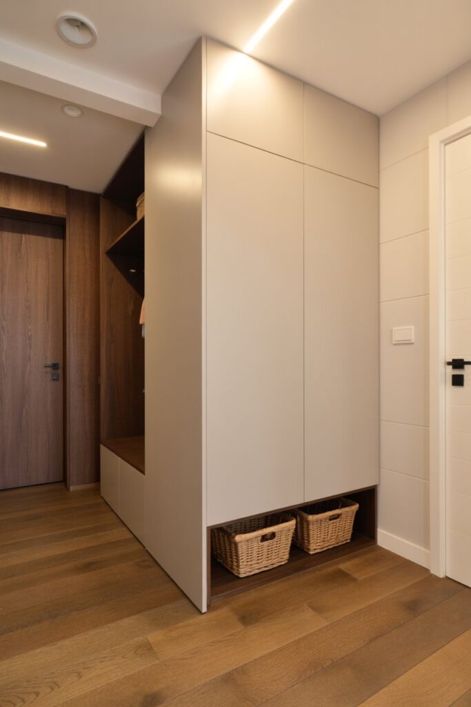 Hidden Under-Floor Entry Storage