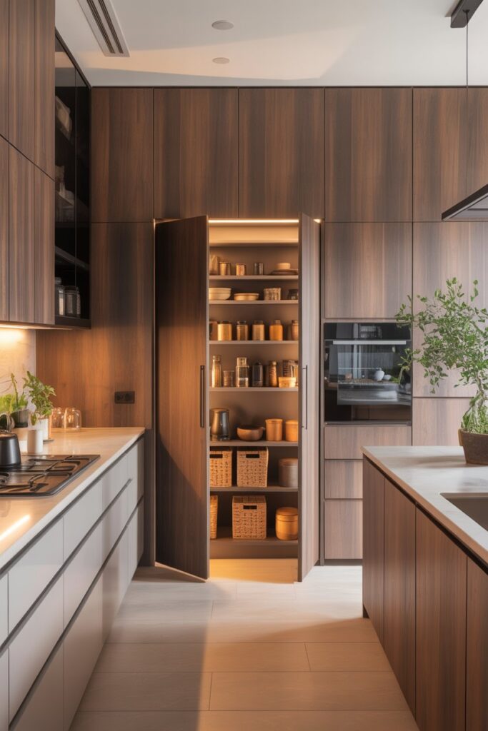 Hidden Pantry Door Design