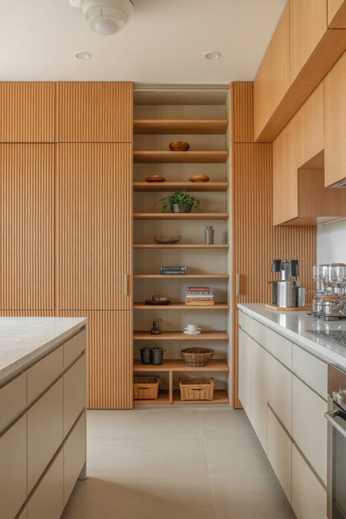 Hidden Sliding Pantry Door