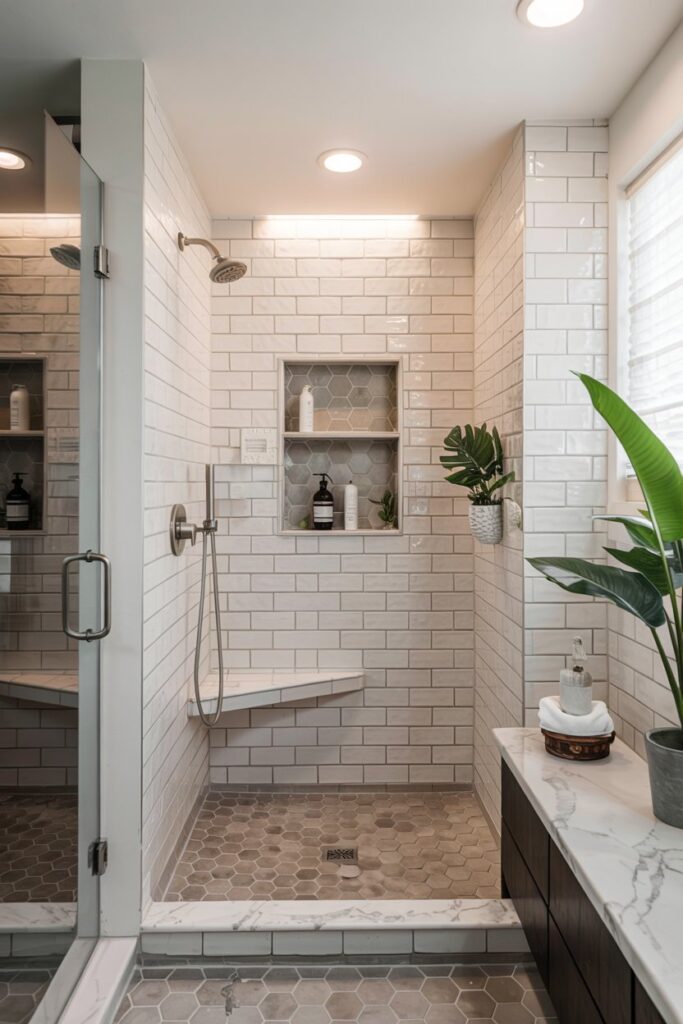 Recessed Shower Wall Niches