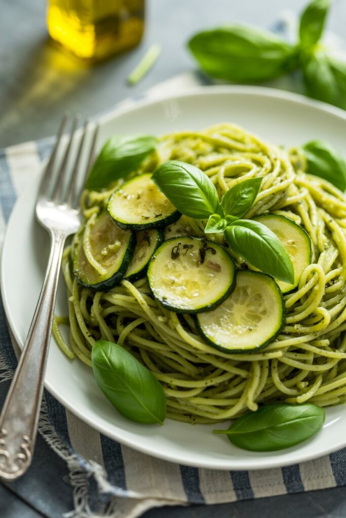 Pesto Zucchini Pasta