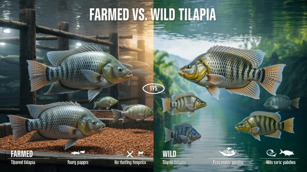 Tilapia Size Comparison: Farmed Vs. Wild Tilapia