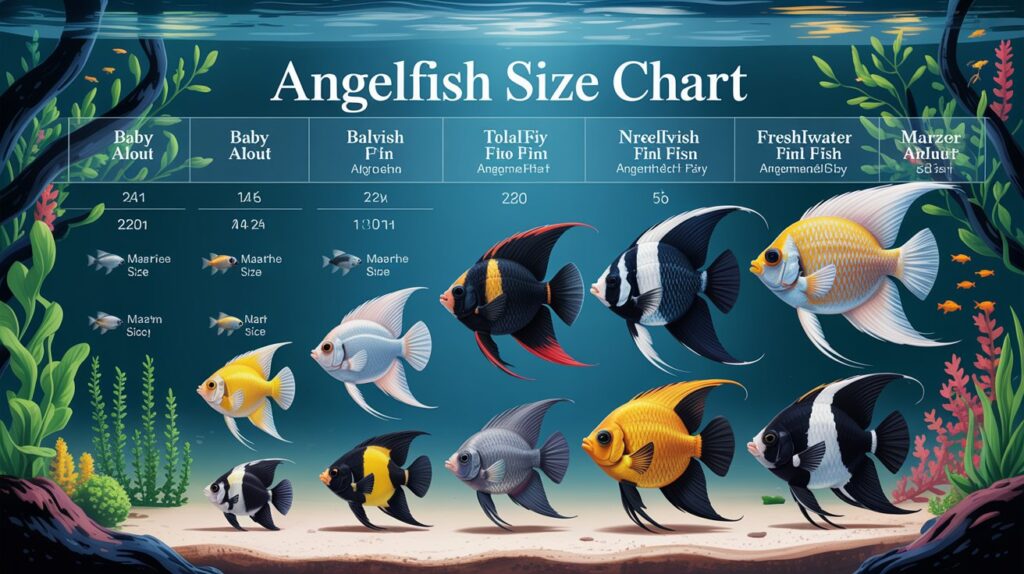 Angelfish Size Chart: Guide To Angelfish Growth And Tank Sizes Angelfish Size Chart: Guide To Angelfish Growth And Tank Sizes