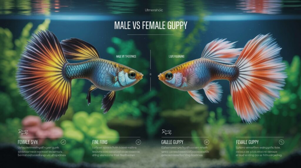 Guppy Size Comparison: Male Vs. Female