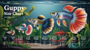 Guppy Size Chart: Guide To Guppy Growth And Tank Sizes