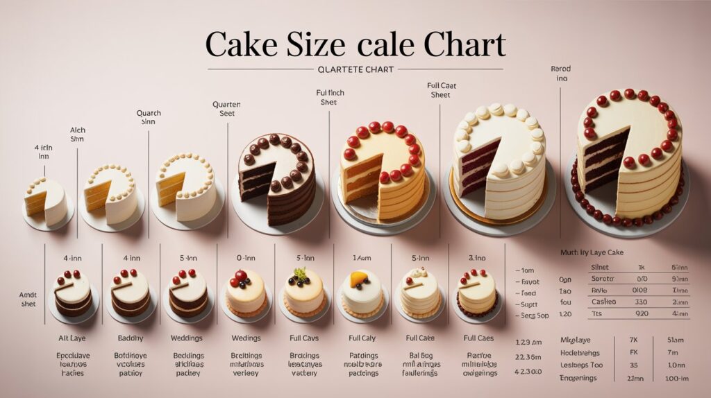 Cake Size Scale Chart: Guide To Cake Sizes And Servings