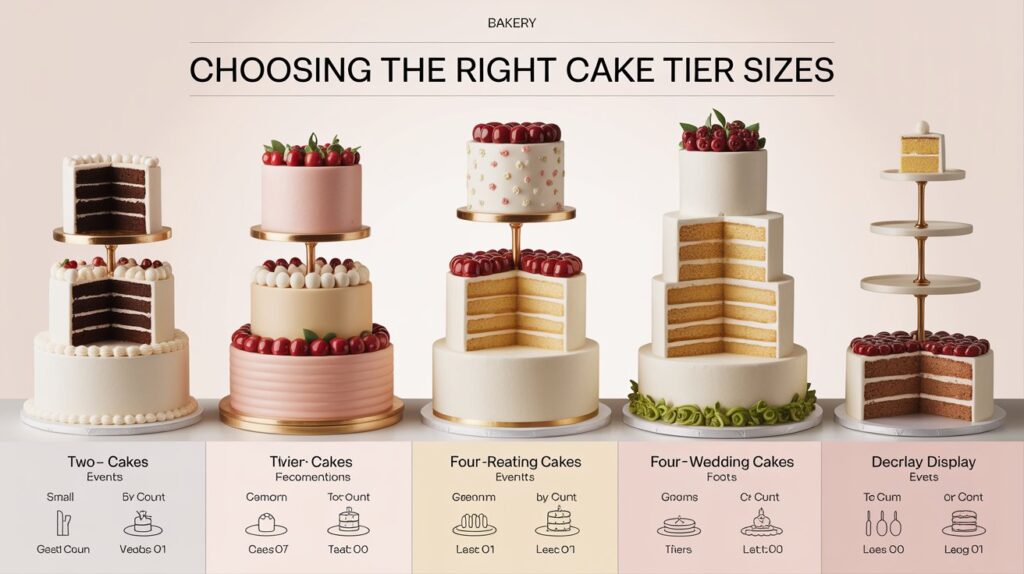 Choosing The Right Cake Tier Sizes