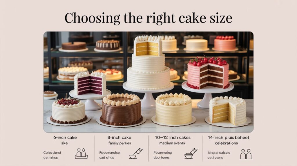 Choosing The Right Cake Size