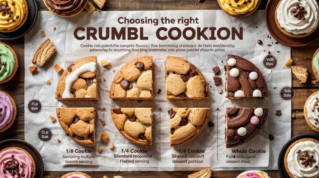 Choosing The Right Crumbl Cookie Portion