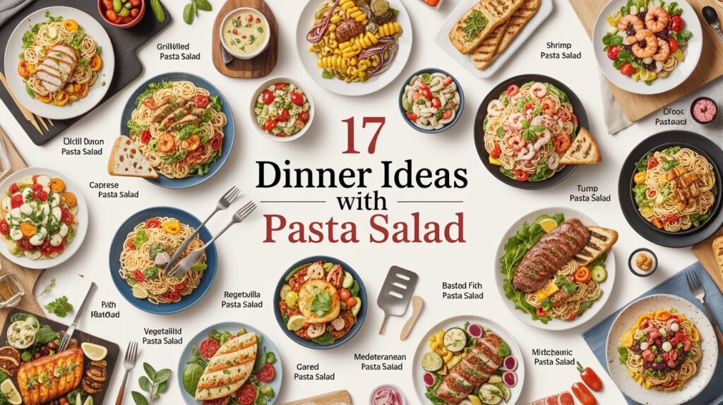 17 Dinner Ideas with Pasta Salad for Easy & Delicious Meals