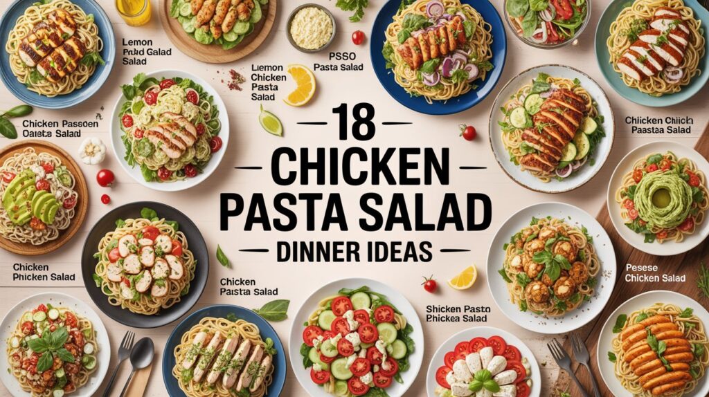 18 Chicken Pasta Salad Dinner Ideas for Easy & Satisfying Meals