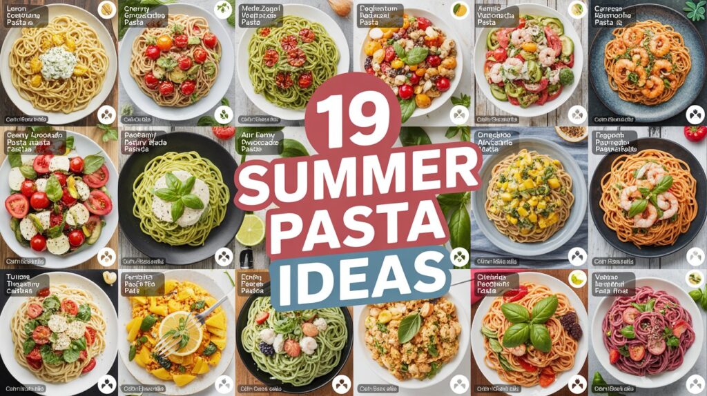 19 Summer Pasta Ideas for Light & Flavorful Meals