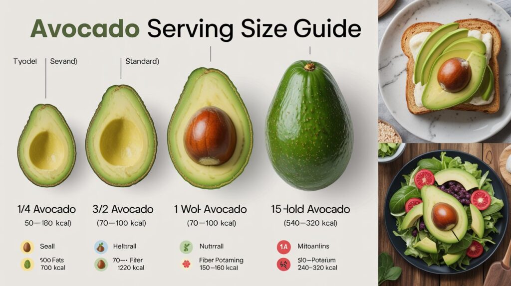 Serving Size of Avocado: Portion Guide, Calories, and Healthy Tips