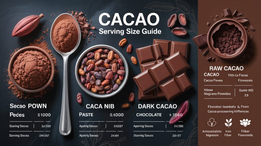 Cacao Serving Size: Portion Guide For Healthy Chocolate Nutrition