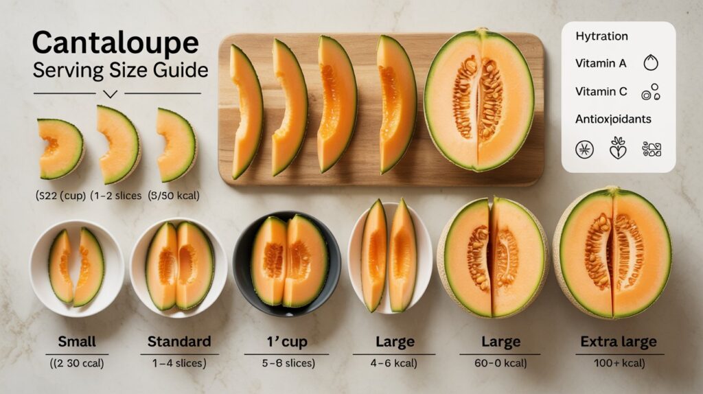 Cantaloupe Serving Size: Guide, Calories, and Healthy Eating Tips
